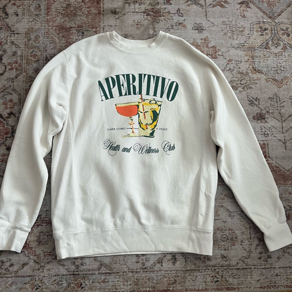 Aperitivo print Crewneck Sweater - Picture 2 of 6